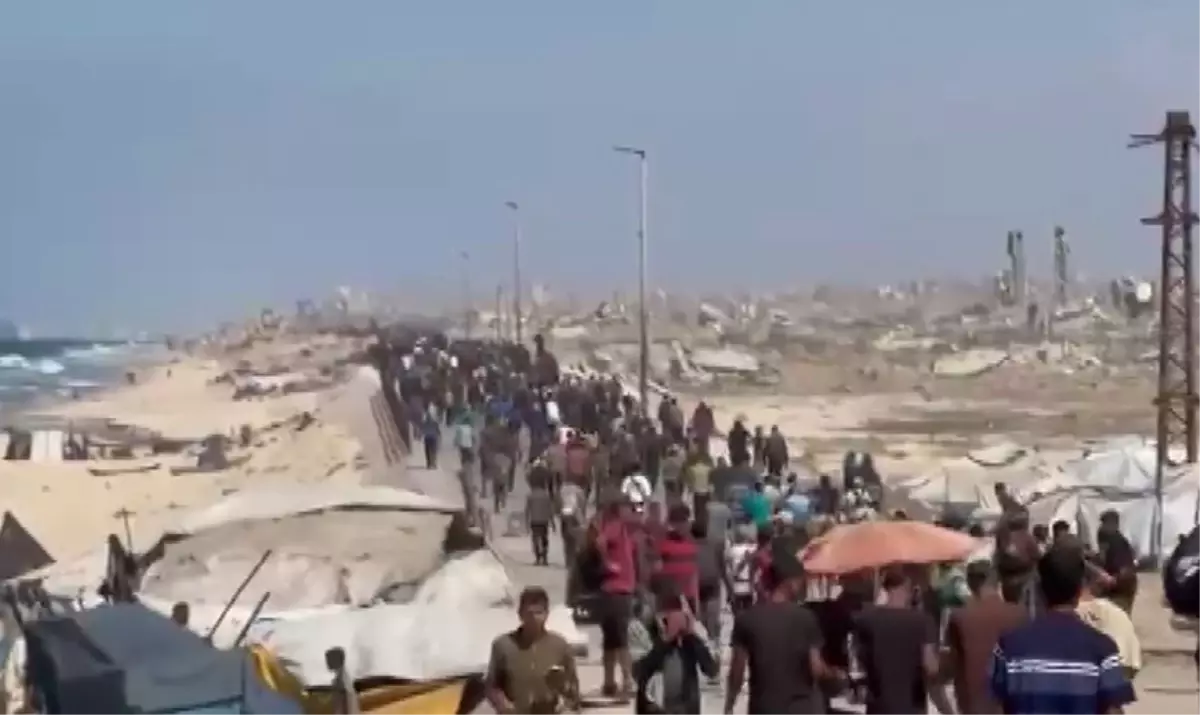 gazzede ateskes sonrasi filistinliler evlerine donmeye basladi SayNjvyl