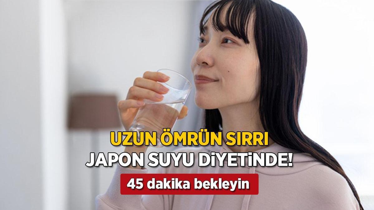 japonlarin uzun omur sirri icip 45 dakika bekleyin su diyetiyle mum gibi eriyin 7uD1twBy