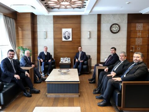 Başkan Büyükkılıç Başkentte, Sanayi Ve Teknoloji Bakanı Kacır İle Görüştü