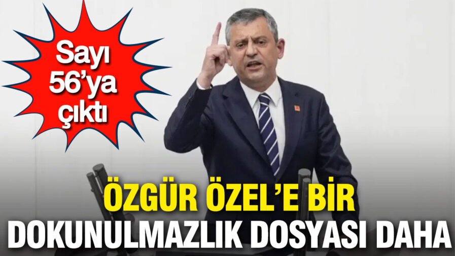 Özgür Özel’in Dokunulmazlık Dosyası Sayısı 56’ya Ulaştı