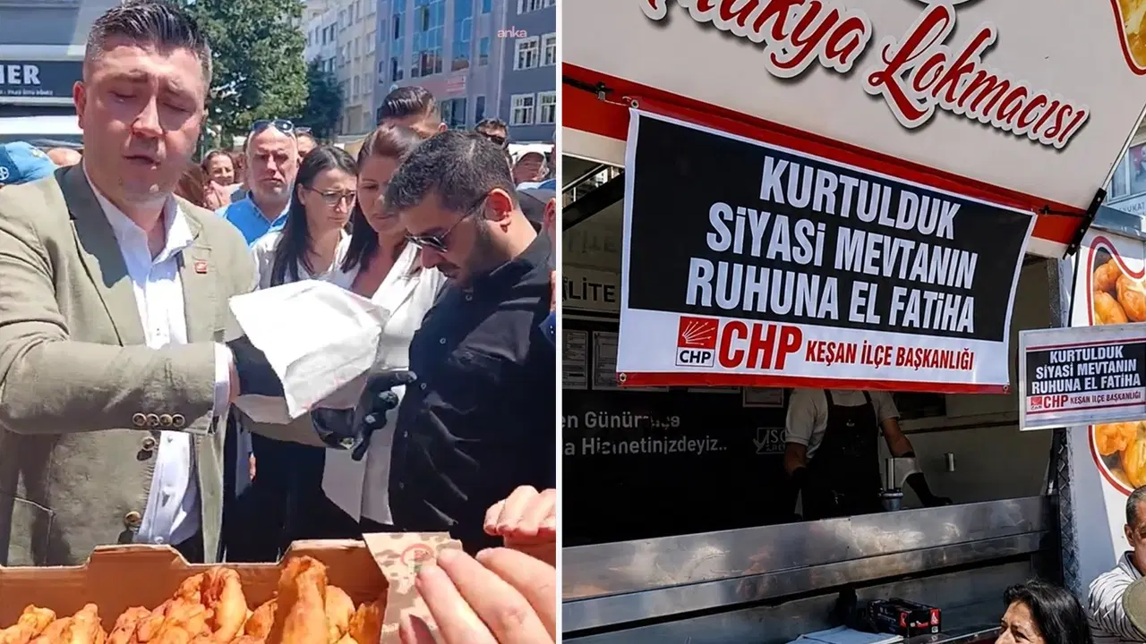 CHP’den AKP’ye geçen Keşan Belediye Başkanı Özcan’a ‘tepki’ lokması: ‘Siyasi mevtanın ruhuna El Fatiha’